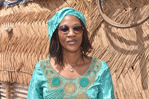 Cécile Ouattara, la marraine