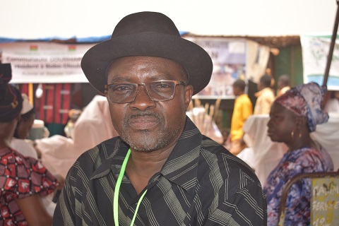 Francis Naba, président de l'Association des ressortissants de l'Est résident à Bobo-Dioulasso