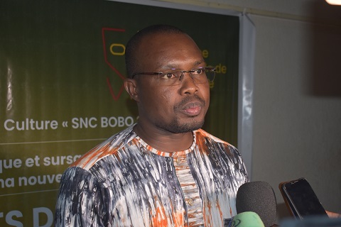 Jean Emmanuel Ouédraogo, ministre d'État, ministre de la Communication, de la Culture, des Arts et du Tourisme