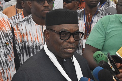 Andogoly Guindo, ministre de l’Artisanat, de la Culture, de l’Industrie Hôtelière et du Tourisme (Mali)