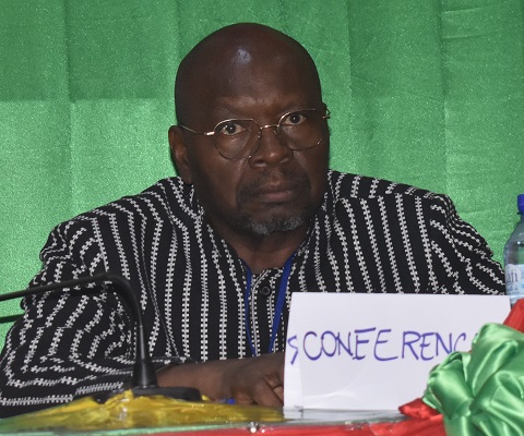 Pr Magloire Somé, Professeur titulaire d’Histoire contemporaine à l’Université Joseph Ki-Zerbo