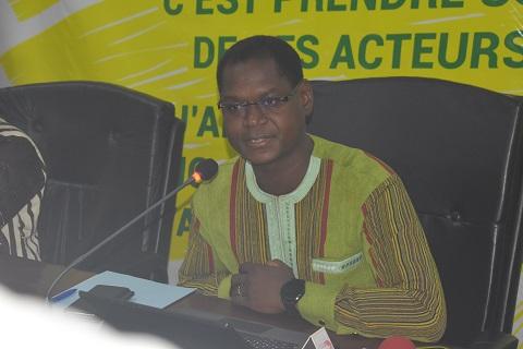Dr Hamed dit Patindeba Patric Lega, Directeur général du Bureau Burkinabè du Droit d'Auteur (BBDA)