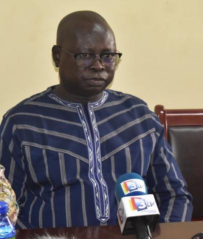 Dr Francis Bassono, Directeur de l'Unité de Formation et de Recherche en Sciences Exactes et Appliquées